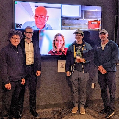 Nik Chekshin at his defense